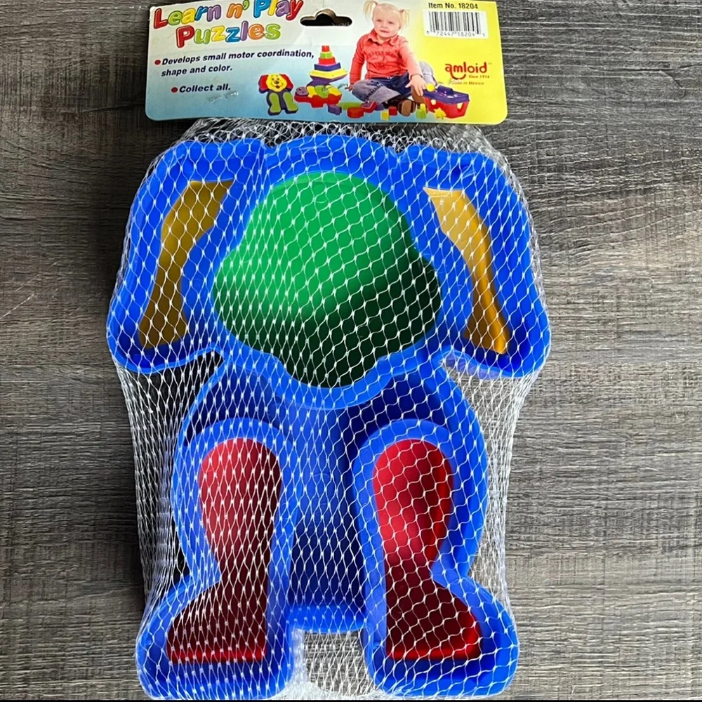 💞 New 6-Piece Toddler Puppy Puzzle